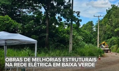 Dionísio promove melhorias na Rede Elétrica de Baixa Verde
