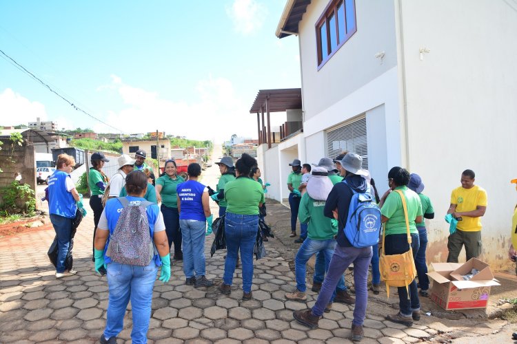 Prefeitura realiza mutirão de limpeza no Teresópolis em dia D de Combate à Dengue