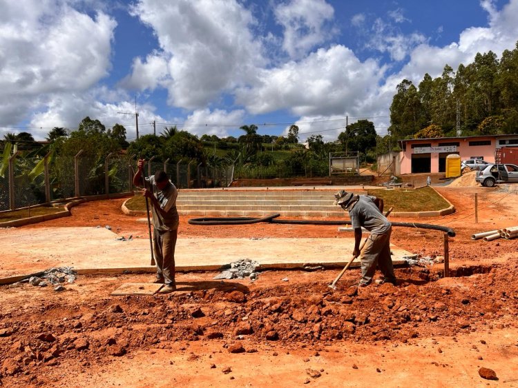 Prefeitura de São Gonçalo avançam com obras em área de Lazer do Una
