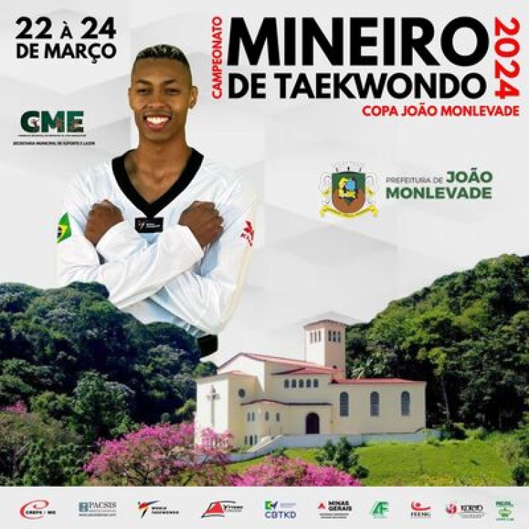 João Monlevade recebe etapa do Campeonato Mineiro de Taekwondo 2024