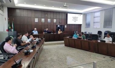 Prefeitura presta contas do terceiro quadrimestre de 2024