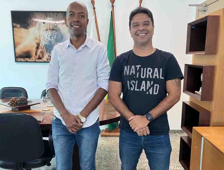 Presidente da Câmara de João Monlevade recebe visita do presidente da Câmara de Rio Piracicaba