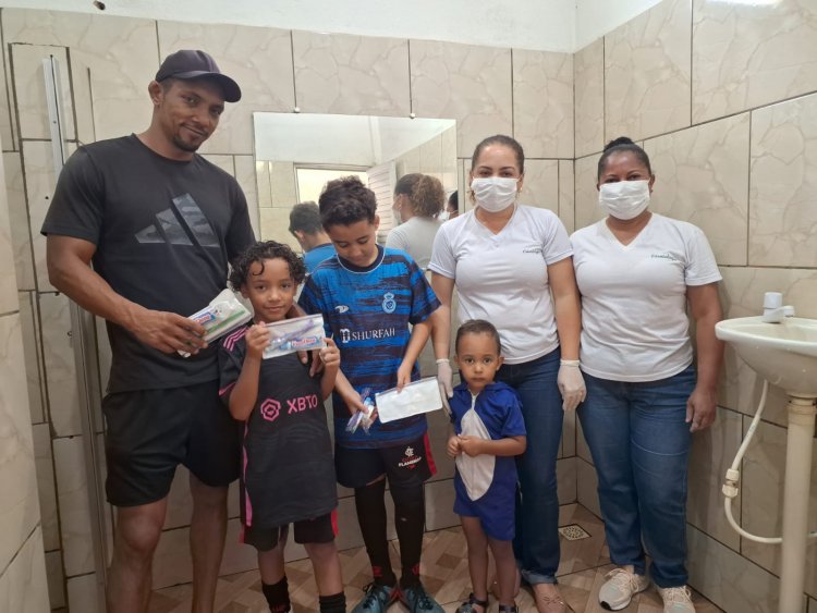 Santa Cruz e Centro Industrial recebem evento de Saúde Bucal