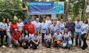 450 estudantes celebram Dia Mundial da Água com visitas à ETA e atividades no Parque do Areão