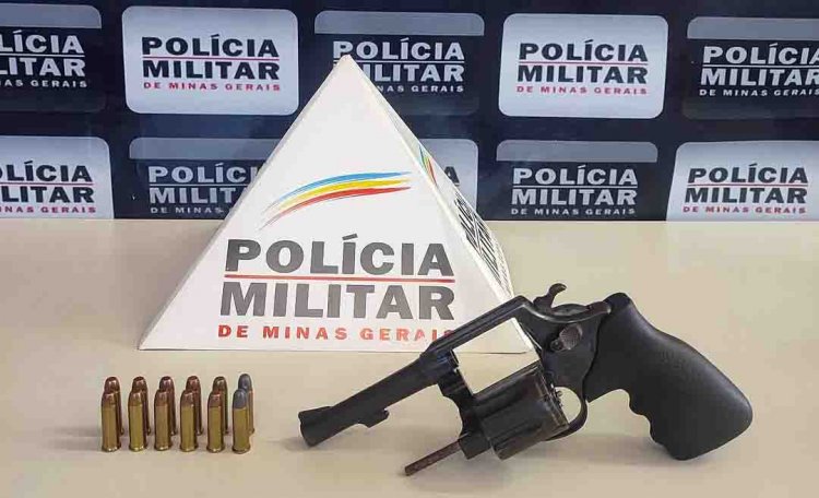 Homem é preso por manter companheira em cárcere privado e portar arma ilegal em Barão de Cocais