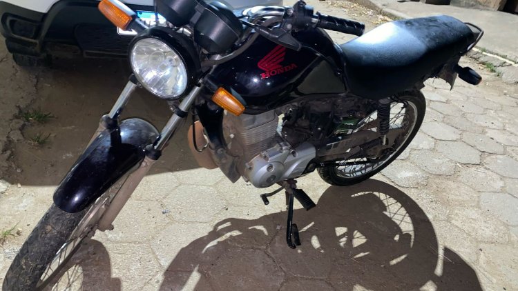 Policiais militares recuperam motocicleta furtada em João Monlevade e prendem autor de receptação em Bela Vista de Minas
