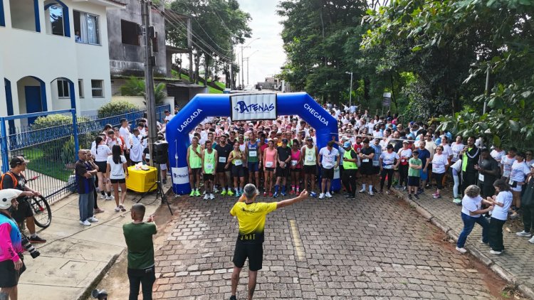 João Monlevade reúne mais de mil pessoas na 3ª Corrida e Caminhada Volta Histórica