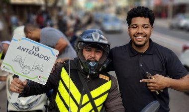 Terceira fase da Blitz Educativa entregou mais 100 antenas no último sábado