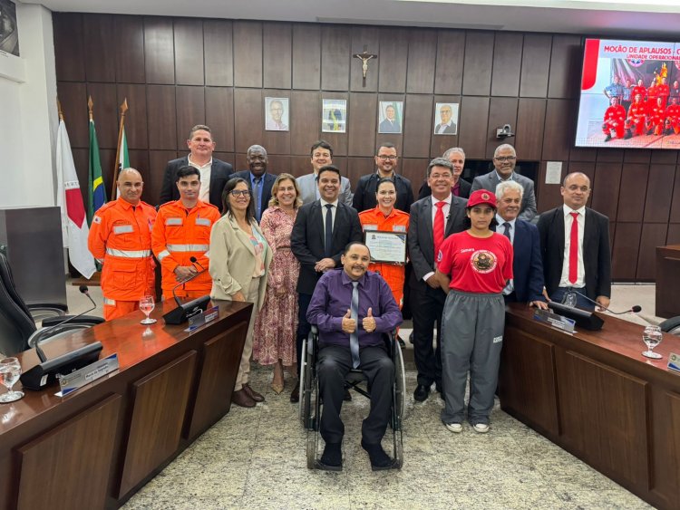 Câmara de João Monlevade homenageia Corpo de Bombeiros em primeiro ano de atuação