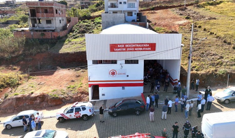 Base do SAMU é inaugurada em João Monlevade para reforçar atendimento de urgência