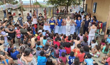 Evento “Para a Alegria das Crianças” leva diversão, saúde e solidariedade ao bairro Nova Monlevade