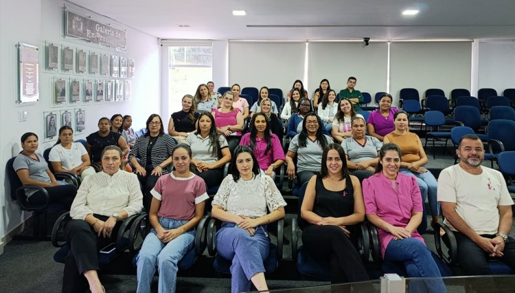 Câmara de São Gonçalo Promove Palestra sobre Prevenção ao Câncer de Mama no Outubro Rosa