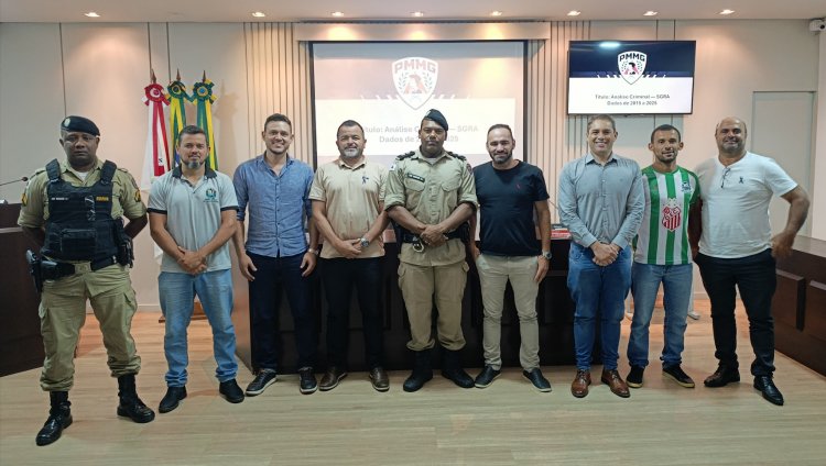 Câmara de São Gonçalo recebe Polícia Militar para apresentação de dados criminais dos últimos 10 anos