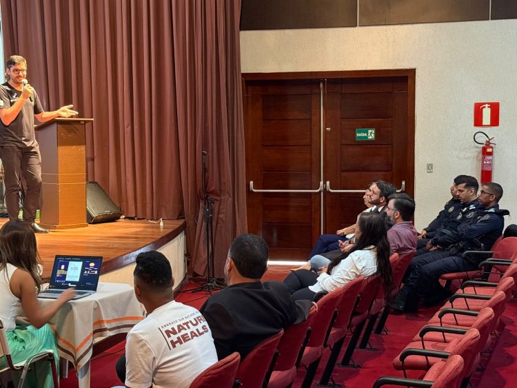 Prefeitura de São Gonçalo do Rio Abaixo promove palestra “homens pelo fim da violência contra as mulheres” em alusão à campanha do laço branco