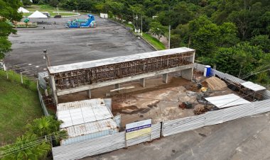 Portaria do Parque de Exposições entra na fase final de obras em São Gonçalo do Rio Abaixo
