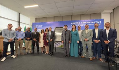 Vereadores de São Gonçalo prestigiam inauguração do novo Centro Administrativo