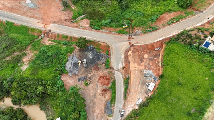 São Gonçalo do Rio Abaixo avança em obra de acesso entre Gabriel, Vale do Ouro e MG-129