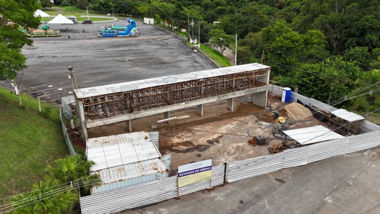 Portaria do Parque de Exposições entra na fase final de obras em São Gonçalo do Rio Abaixo
