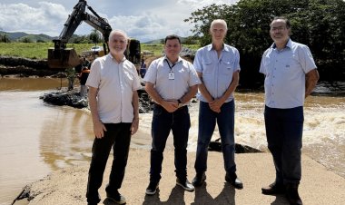 Barragem de captação passa por reforço após aumento das chuvas