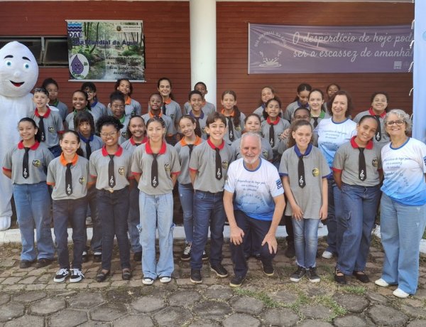 Monlevade inicia programação do Dia Mundial da Água com visita de alunos à ETA
