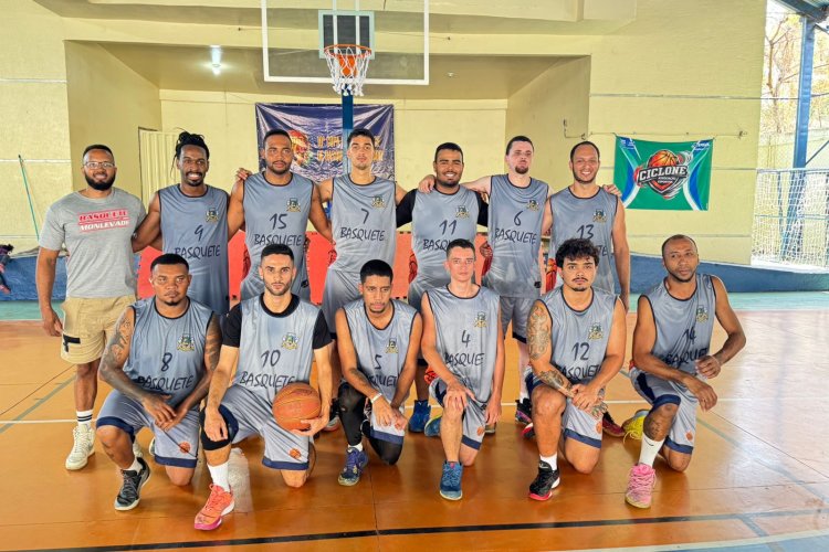 João Monlevade estreia com vitória na 10ª Copa Fabriciano de Basquete Amador 2026