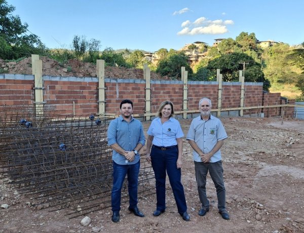 Obras da nova UBS do bairro José de Alencar avançam em João Monlevade